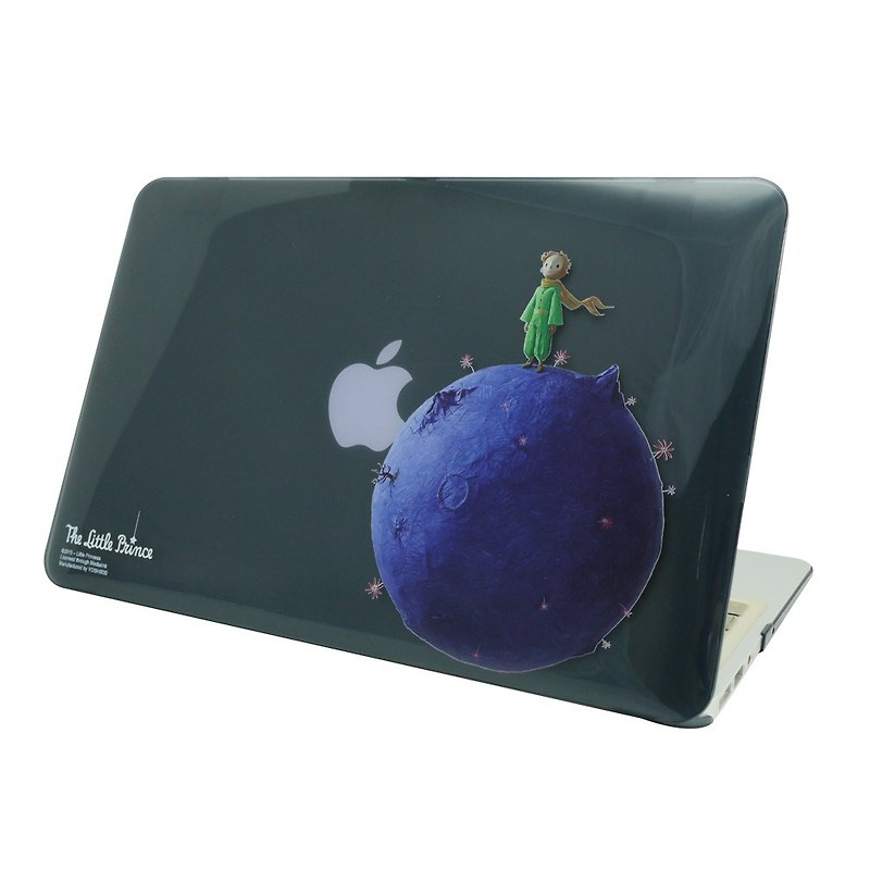 小王子電影版授權系列-【我的B612星球】《 Macbook 12吋/ Air 11吋 專用 》水晶殼 - 電腦配件 - 塑膠 黑色