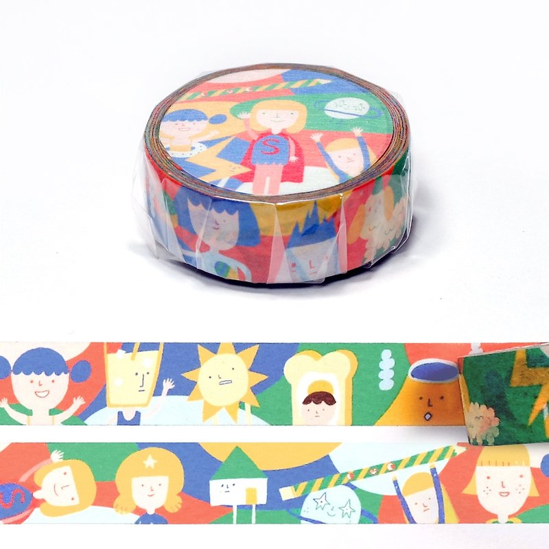 Jungle Adventures / Masking Tape - Washi Tape - Paper Multicolor