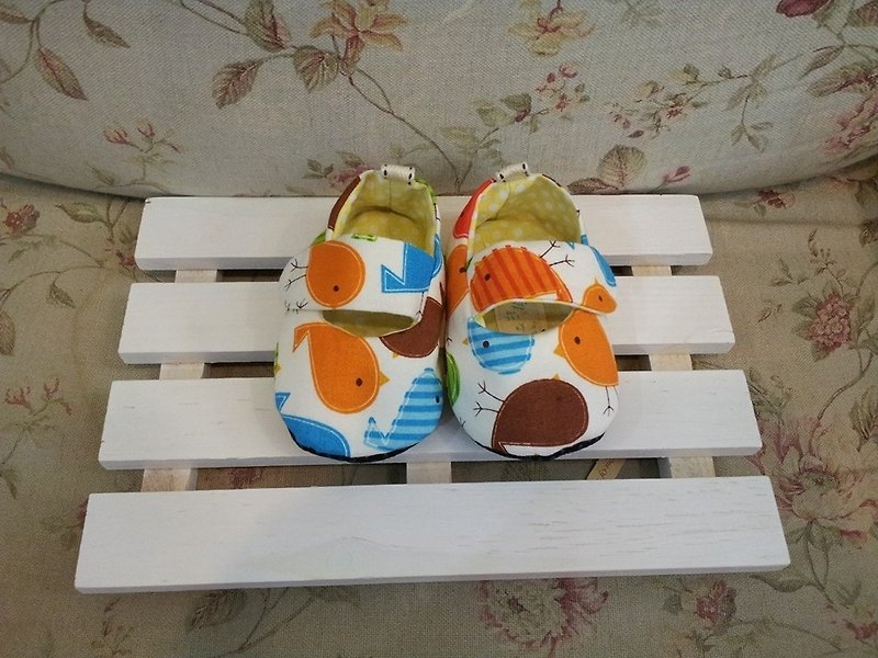快樂小鳥 寶寶學步鞋（12cm） - 男/女童鞋 - 其他材質 多色
