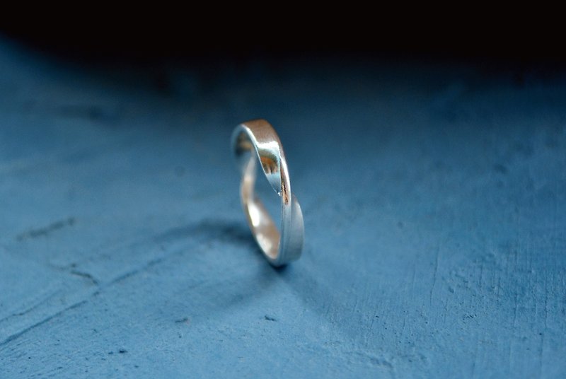 Ring of Life | 999 Silver - แหวนคู่ - โลหะ สีน้ำเงิน