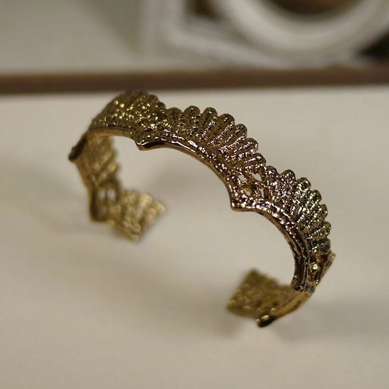 [* Charlene ‧ gold lace bracelet jewelry sector] - Bracelets - Other Metals 