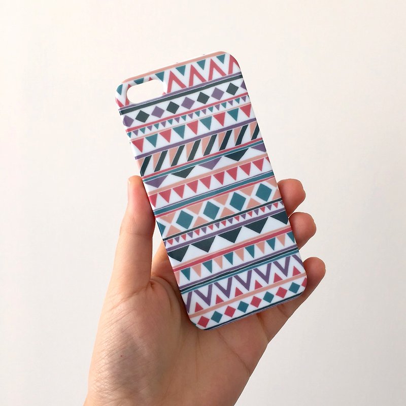 Navajo pattern color classic tribal 46 3D Full Wrap Phone Case, available for  iPhone 7, iPhone 7 Plus, iPhone 6s, iPhone 6s Plus, iPhone 5/5s, iPhone 5c, iPhone 4/4s, Samsung Galaxy S7, S7 Edge, S6 Edge Plus, S6, S6 Edge, S5 S4 S3  Samsung Galaxy Note 5,  - Phone Cases - Plastic Multicolor