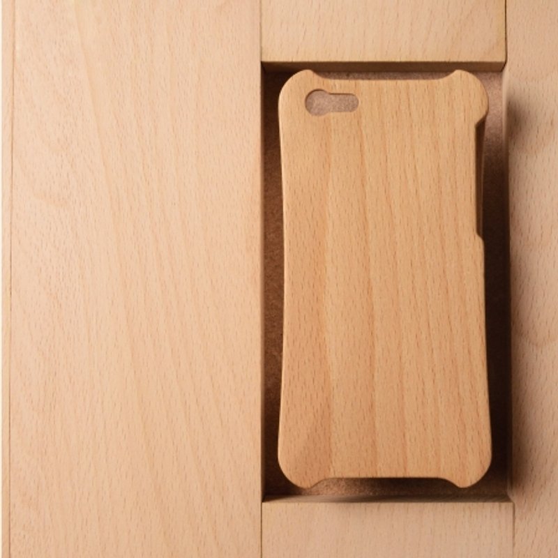 WKidea iPhone 5 / 5S ergonomic beech wooden shell _ - Phone Cases - Wood 