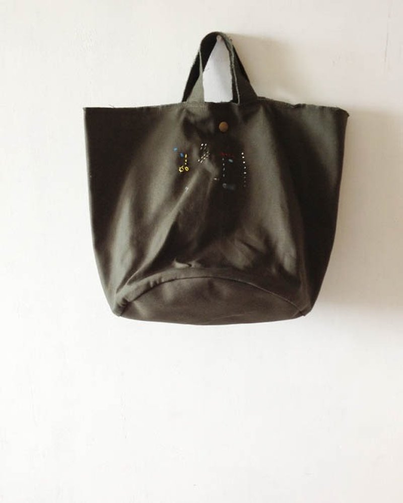 Cylindrical bag - abstract dream - Handbags & Totes - Acrylic 