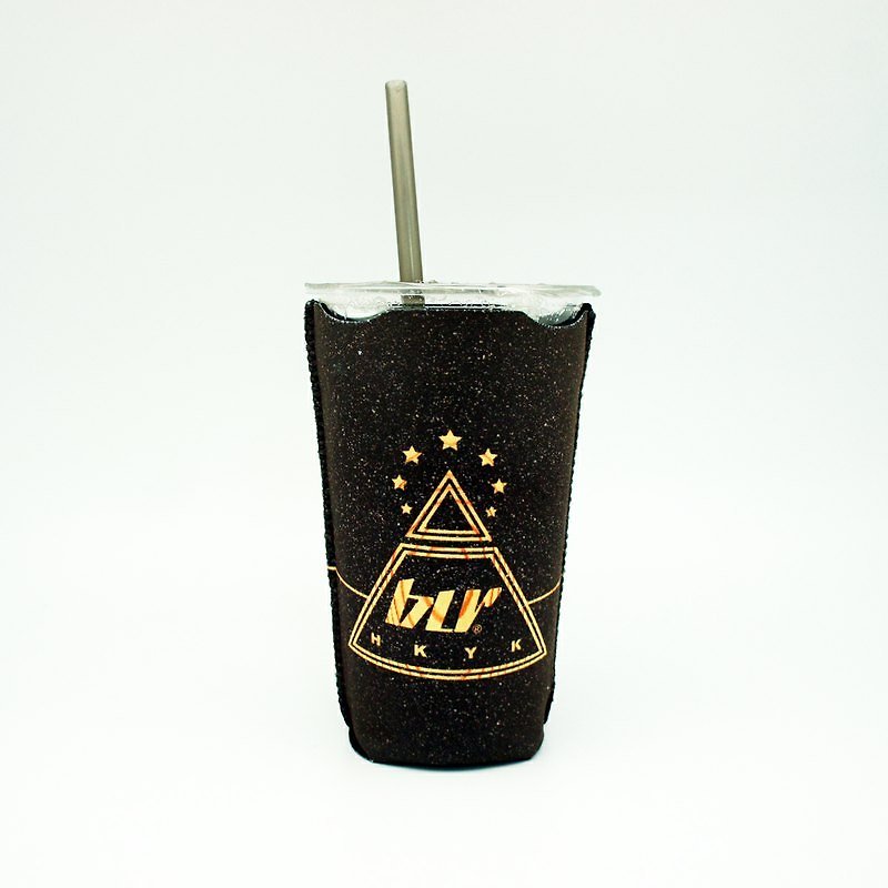 BLR  Cup Sleeve HKYK [ Star ] - Beverage Holders & Bags - Polyester Black