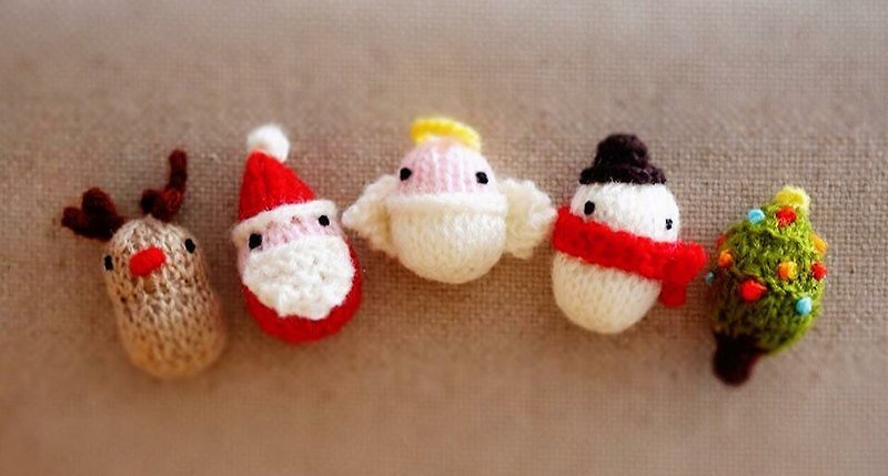 聖誕小磁鐵 ♧ 小天使 - แม็กเน็ต - วัสดุอื่นๆ ขาว
