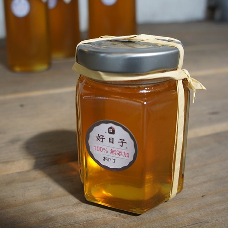 }季節良い一日：蜂蜜水のコップ：100％天然ハチミツ_オレンジS - はちみつ・黒糖 - 寄せ植え・花 イエロー