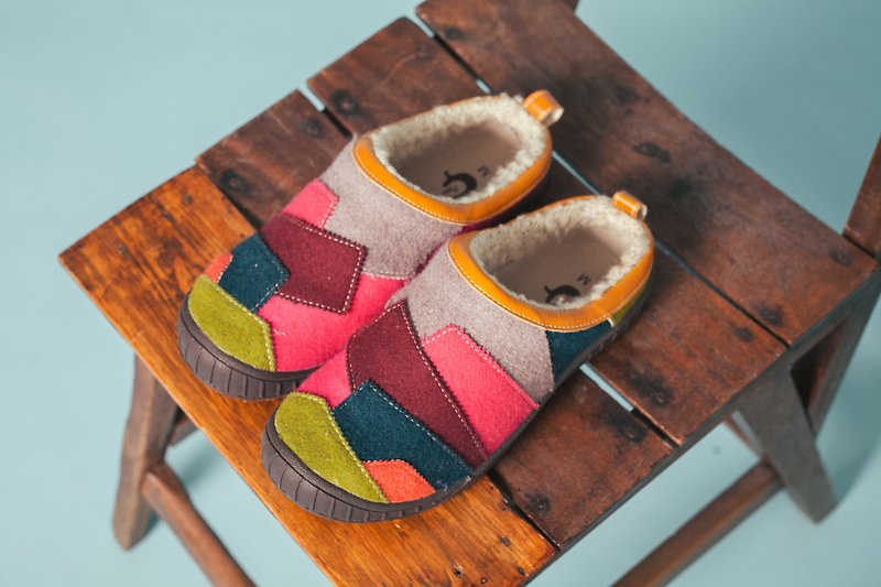 ☆ saibaba ethnique // mosaic-style slippers lazy shoes ☆ - รองเท้าลำลองผู้หญิง - วัสดุอื่นๆ หลากหลายสี