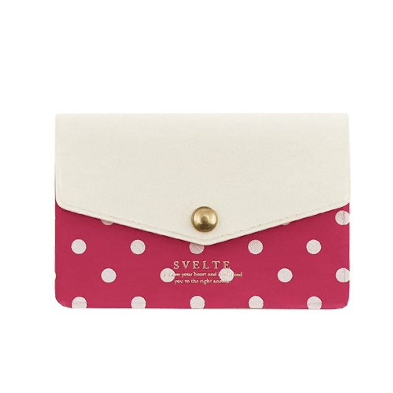 Japan [LABCLIP] Svelte series Card case card storage folder / pink - Folders & Binders - Plastic Pink