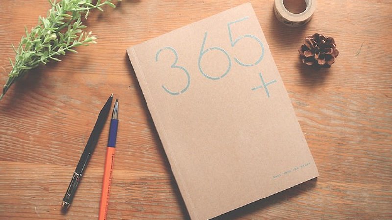 365好好記Ⅴ v.2 - 金屬藍 - 筆記簿/手帳 - 紙 藍色