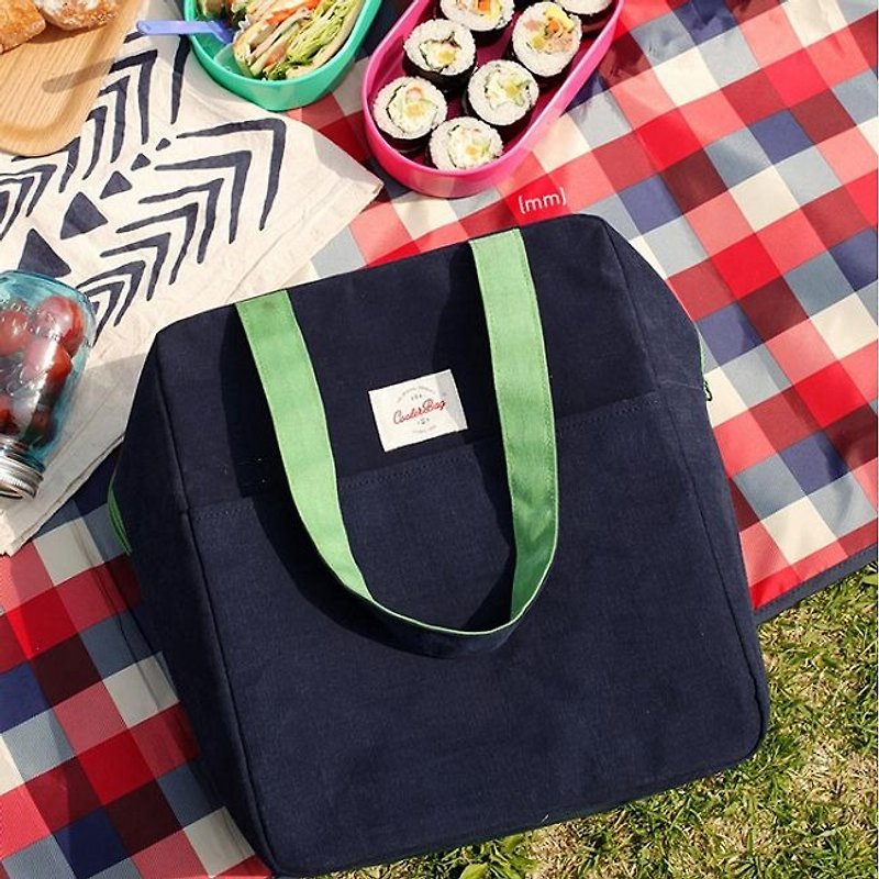 Dessin-2NUL- picnic time cold Storage bag - dark blue, TNL83874 - Other - Other Materials Blue