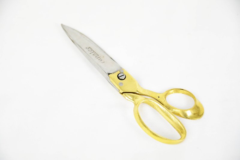 Handmade cloth floral scissors scissors _ _ _ in fair trade - Other - Other Metals Gold