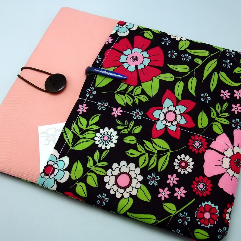 11" to 13" MacBook Pro case, MacBook Air cover, Custom tablet (M-77) - Tablet & Laptop Cases - Cotton & Hemp Pink