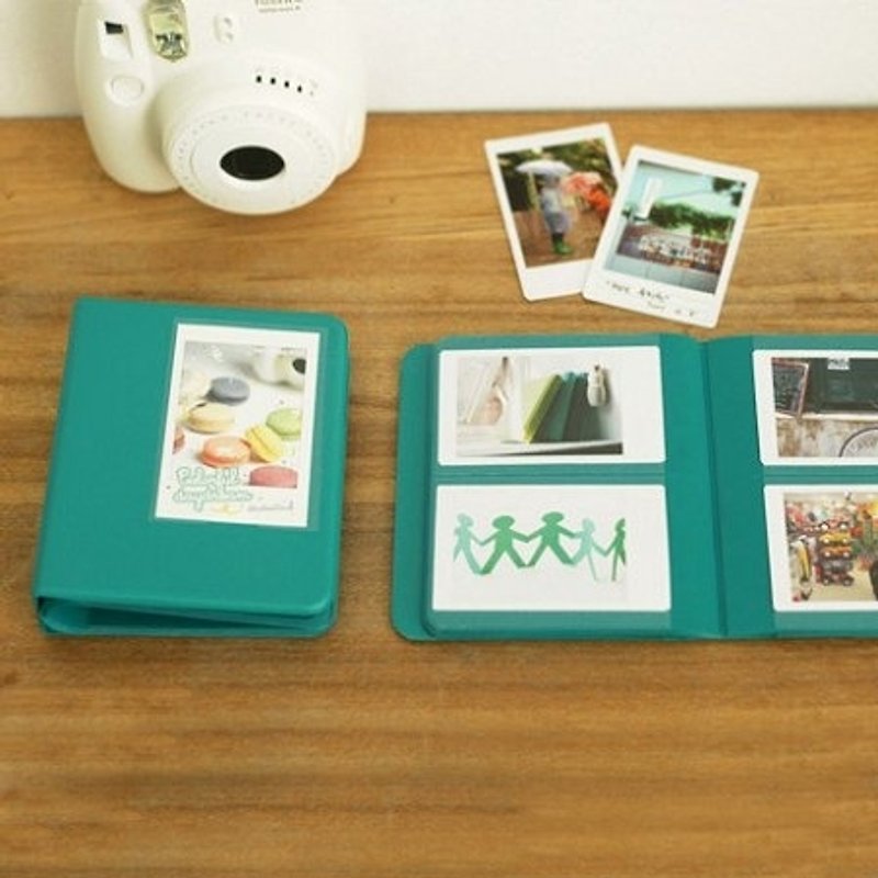 Dessin x 2NUL- fantasy land phase of the Polaroid mini V.3 (65 photos) - malachite green, TNL82648 - Photo Albums & Books - Plastic Green
