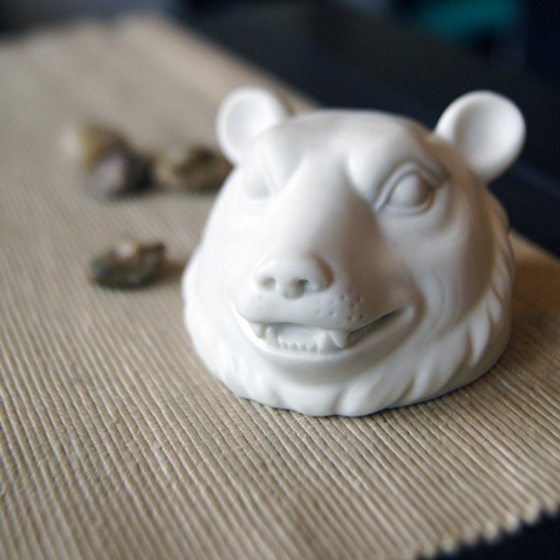 好合苑 十二生肖杯 虎驅邪 - 茶壺/茶杯/茶具 - 其他材質 白色