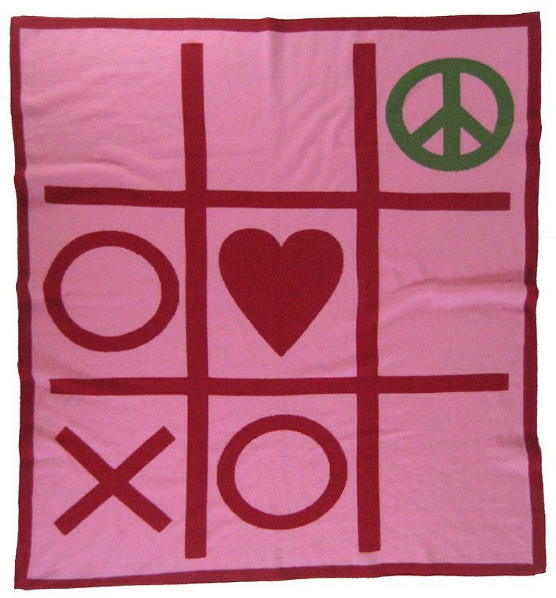OOXX遊び心ベビー毛布|シングルパターン - 寝具 - その他の素材 
