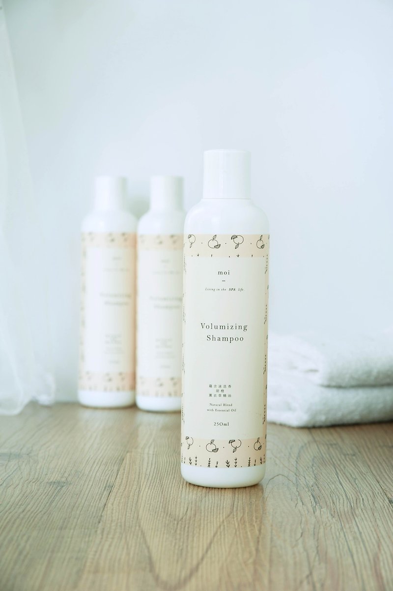 Compound essential oils abundance shampoo - without adding dimethicone and SLS - อื่นๆ - พืช/ดอกไม้ สีเขียว