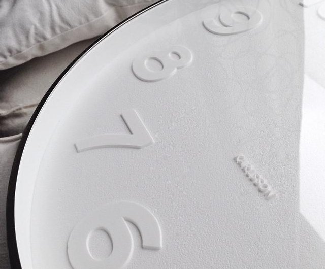 オランダブランド KARLSSONカールソン Mr.White 壁掛 時計 オランダ カールソン 掛け時計 51cm Mr.デジタル オールホワイト