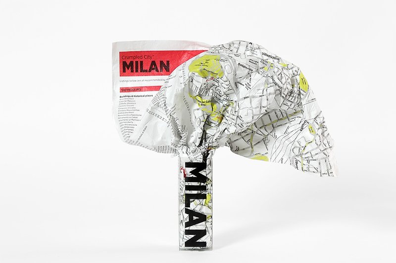 Palomar│Kneading the map (Milan) - Maps - Paper Red