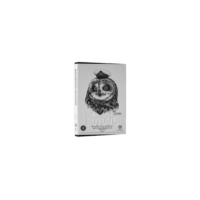九口山 X 耿偉 THE ROYOWL貓頭鷹系列 限量 16開本 白封面(機長) - 筆記本/手帳 - 紙 多色