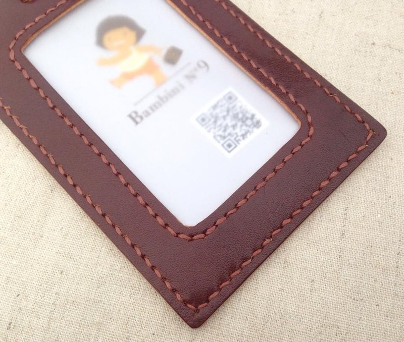 牛皮製革—行李吊牌『可可』travel luggage tag - 行李吊牌 - 真皮 咖啡色