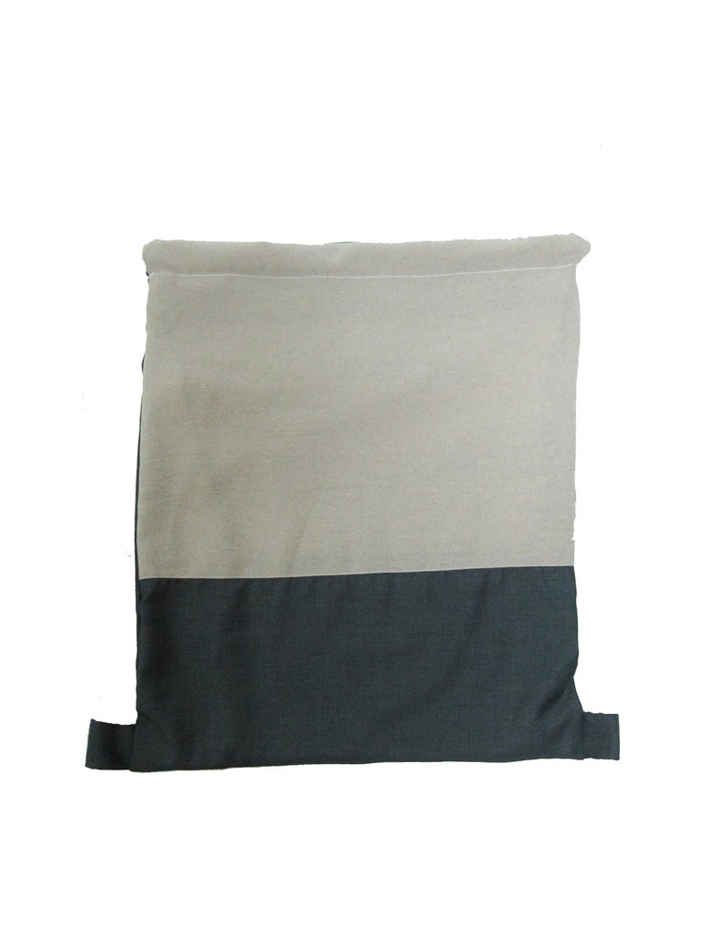 冬天的味道 束口袋 - Drawstring Bags - Cotton & Hemp Gray