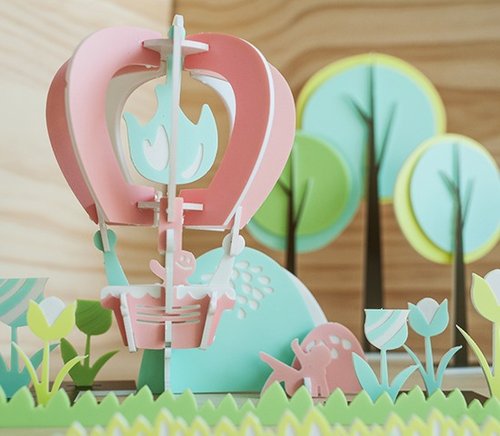 【Puzzle Puzzle】Transportation Series // Hot Air Balloon