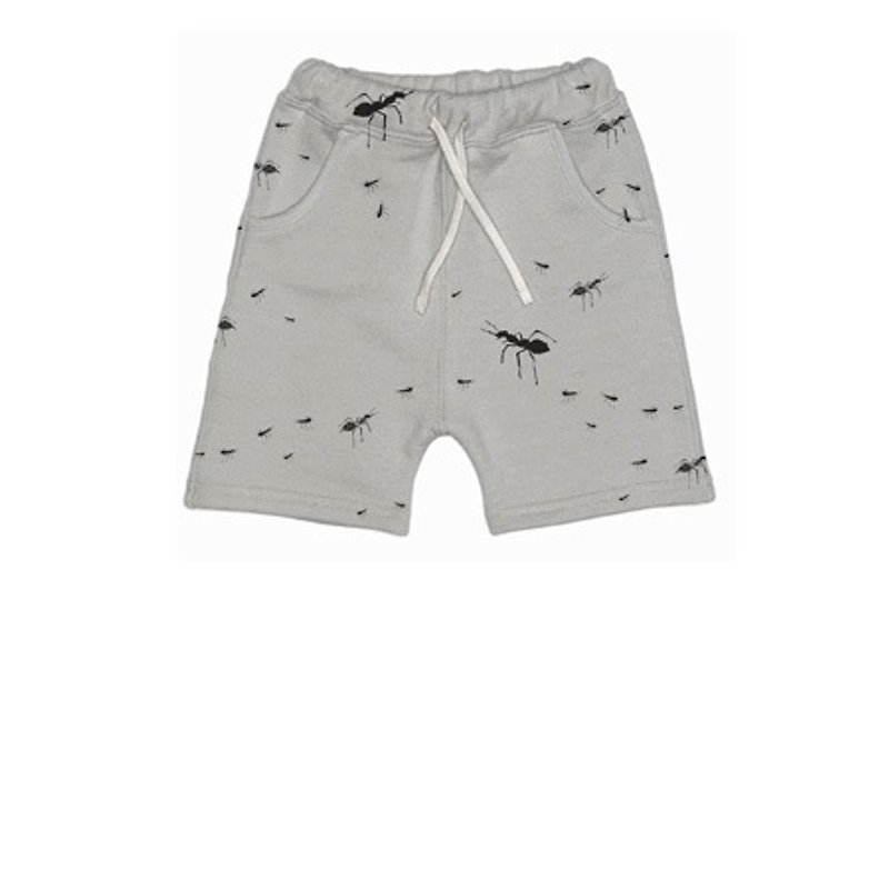 2015 spring and summer Beau loves gray Aants drawstring shorts - Other - Other Materials Black
