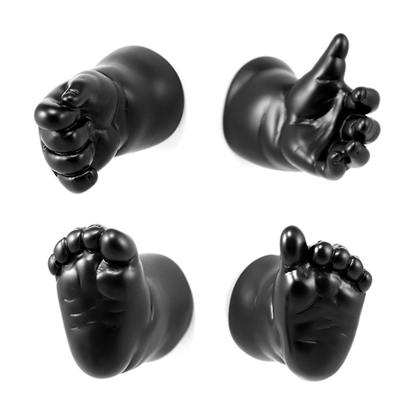 ハング・イン・ゼア・ハング・イン・ゼア-Baby Limbs (ブラック) - ウォールデコ・壁紙 - プラスチック ブラック