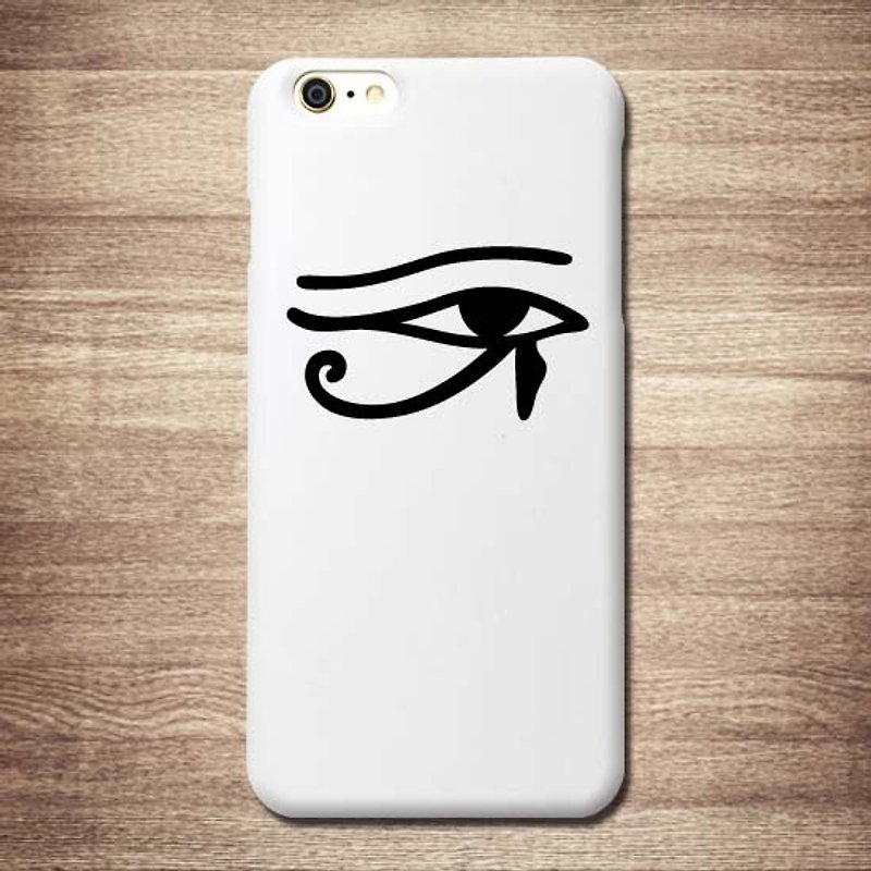 [Eye of Horus] white shell commodity - iPhone Tattoo Phone Case - Phone Cases - Plastic White
