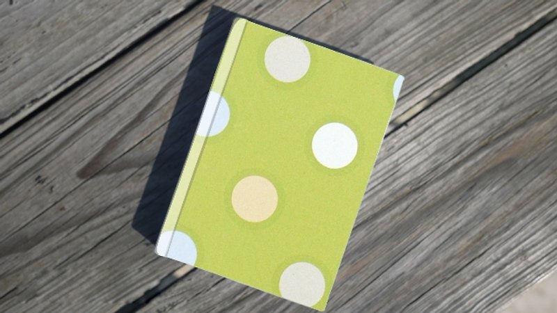 Rococo strawberry WELKIN Hands green background ° little handmade notebook - สมุดบันทึก/สมุดปฏิทิน - กระดาษ 