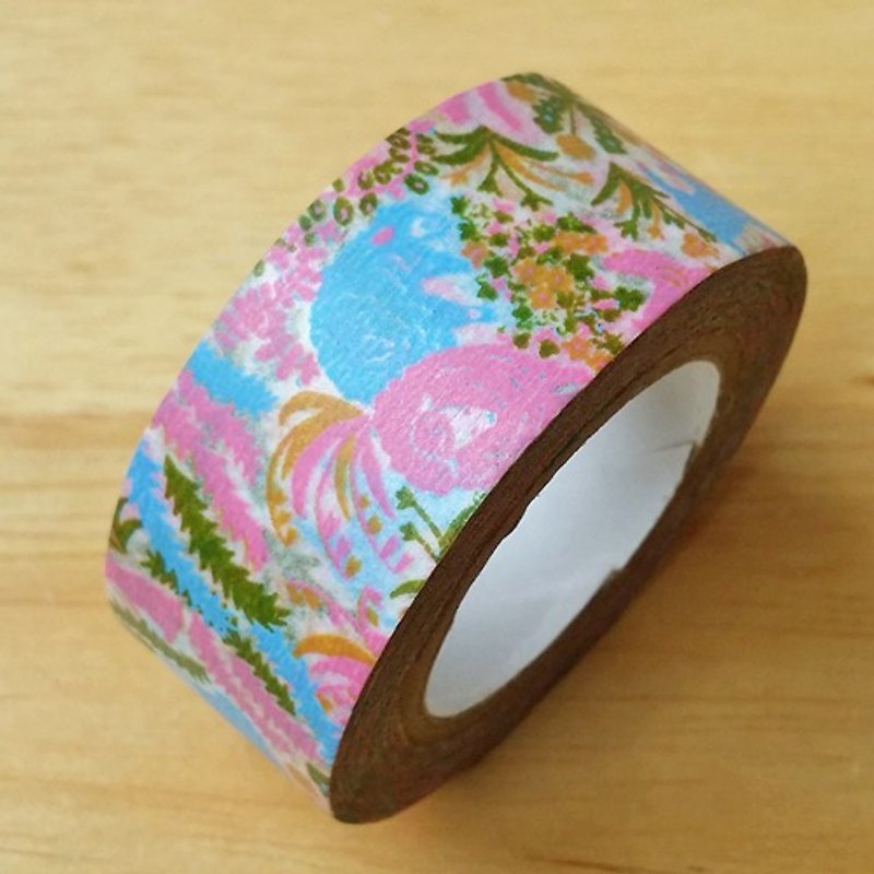 Kurashiki Artisan x Mihani Kobo Washi Tape [Ranch-Pink (13101-02)] - มาสกิ้งเทป - กระดาษ หลากหลายสี