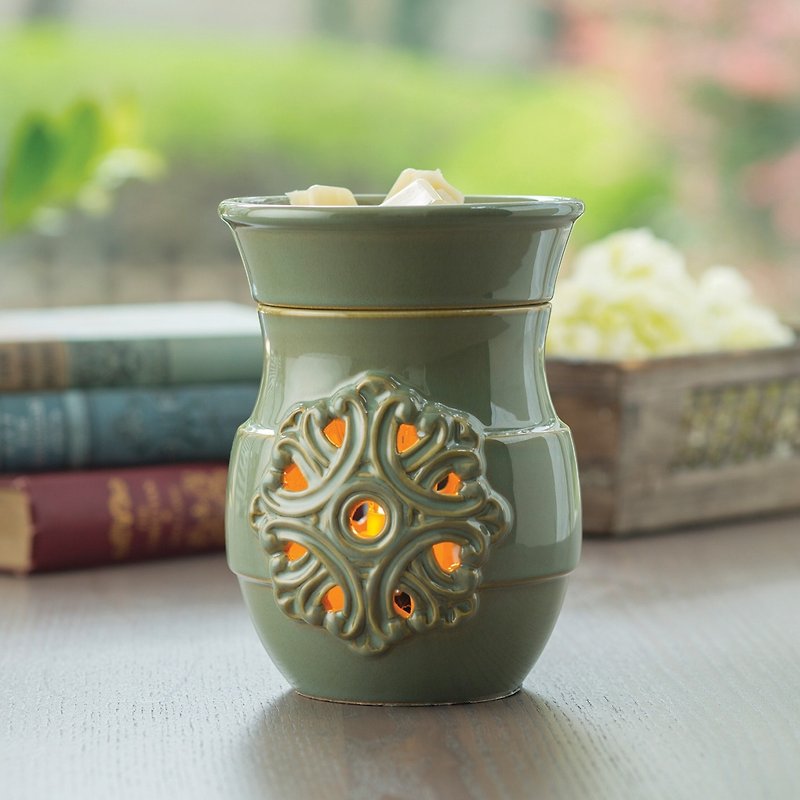 Medallion Illumnation - Candles & Candle Holders - Other Materials Green