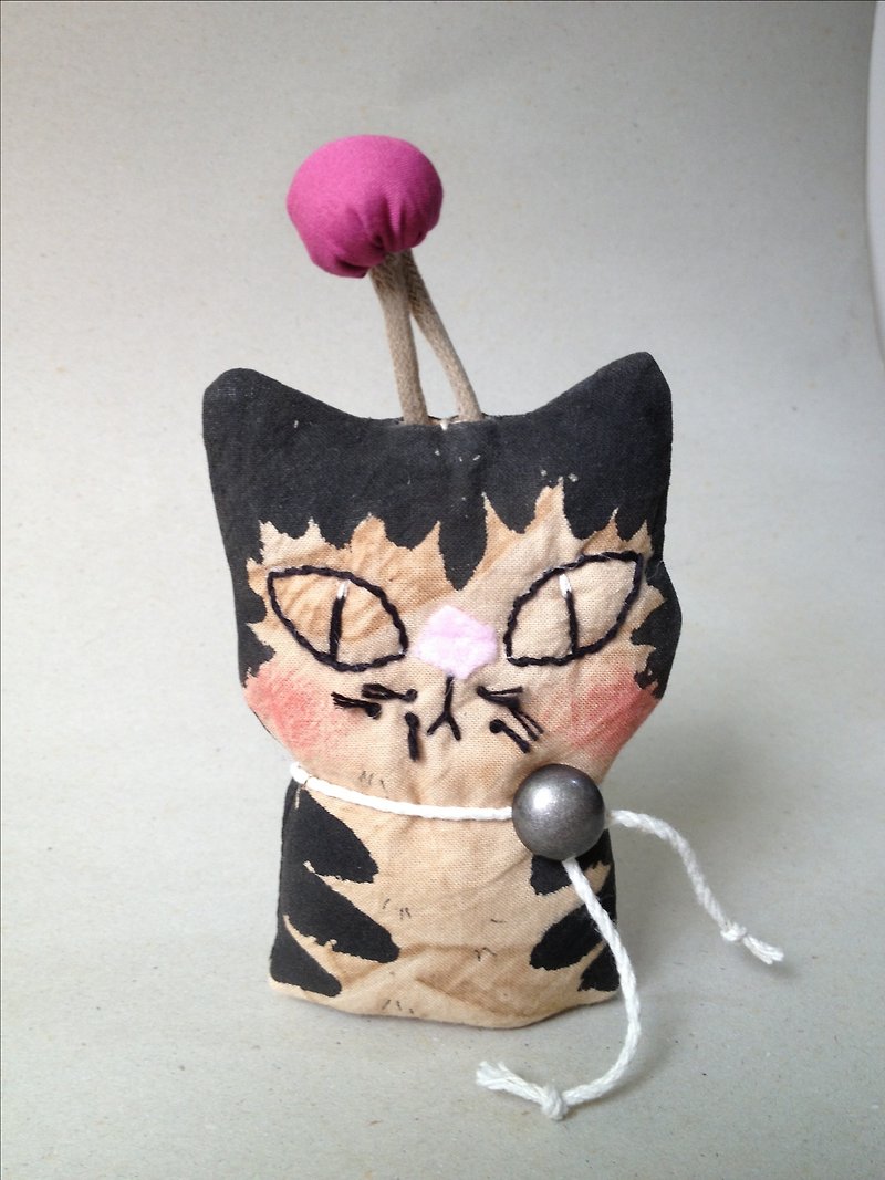 My cat papers _ Wallets - ตุ๊กตา - ผ้าฝ้าย/ผ้าลินิน สีนำ้ตาล