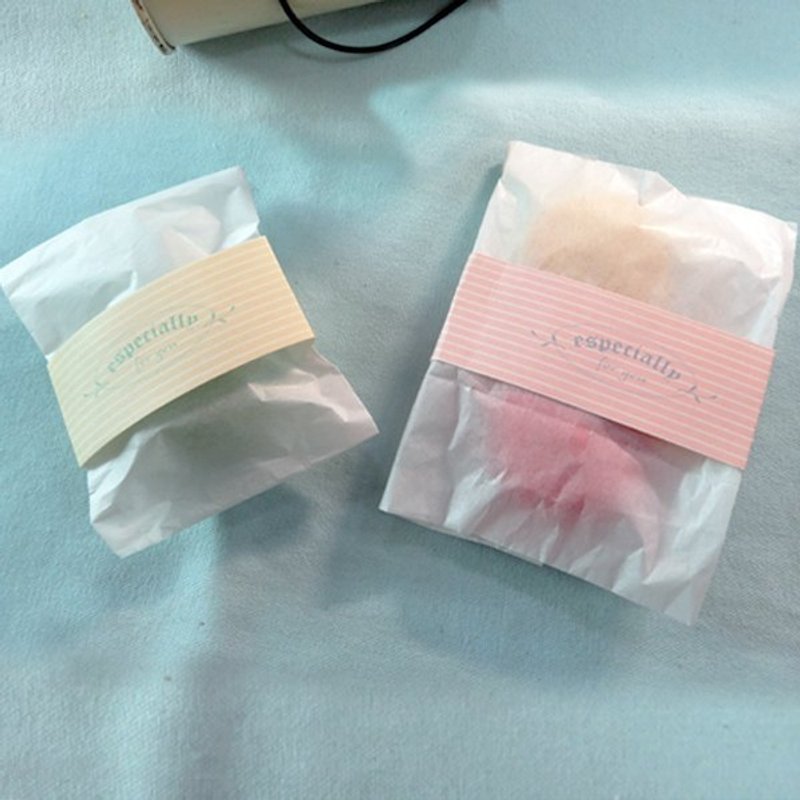 Gift decoration belt-horizontal pink-medium - วัสดุห่อของขวัญ - กระดาษ สึชมพู