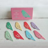PAPPER INDEX CLIP/BOOKMARK/BIRD