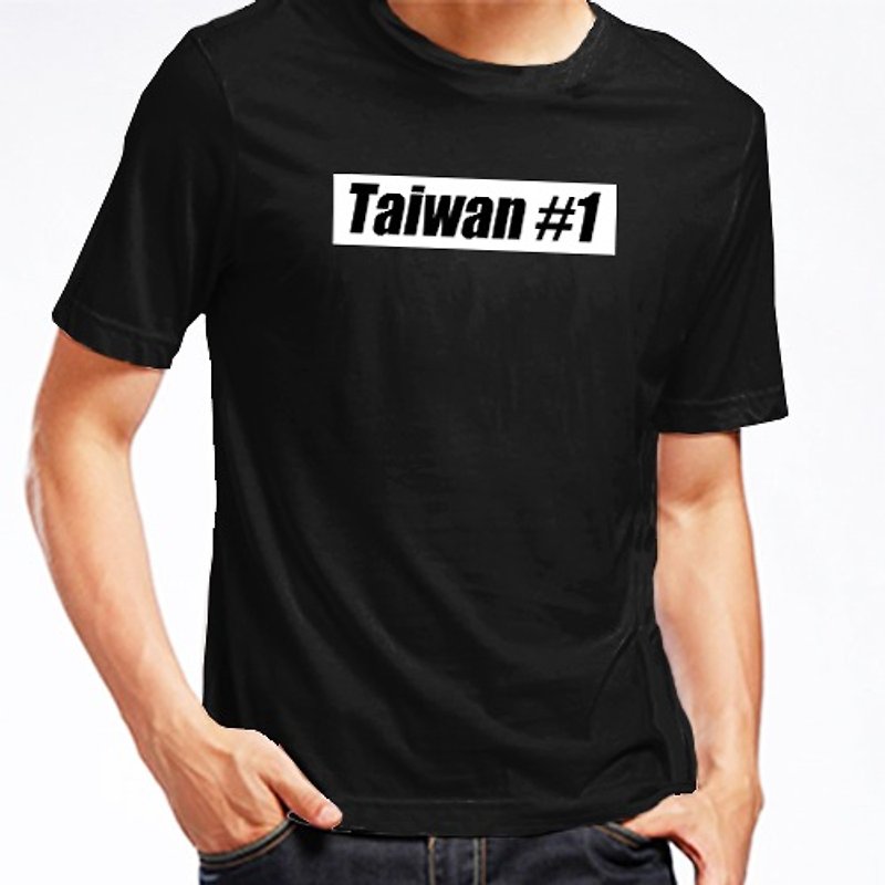 Taiwan#1 Square Black TAC4-02-TWGO1 - Unisex Hoodies & T-Shirts - Other Materials 