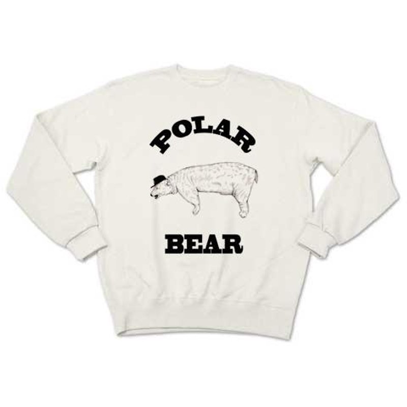 P O L A R B E A R (sweat white) - Men's T-Shirts & Tops - Other Materials 