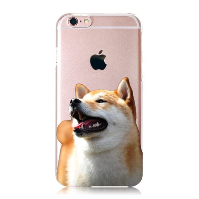 Super cute Shiba Inu iPhone case iPhone 8 Plus R9s S7edge S8 J3 XZs - เคส/ซองมือถือ - พลาสติก หลากหลายสี
