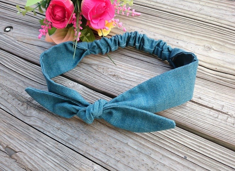 Self-tie bow headband - Hair Accessories - Other Materials 