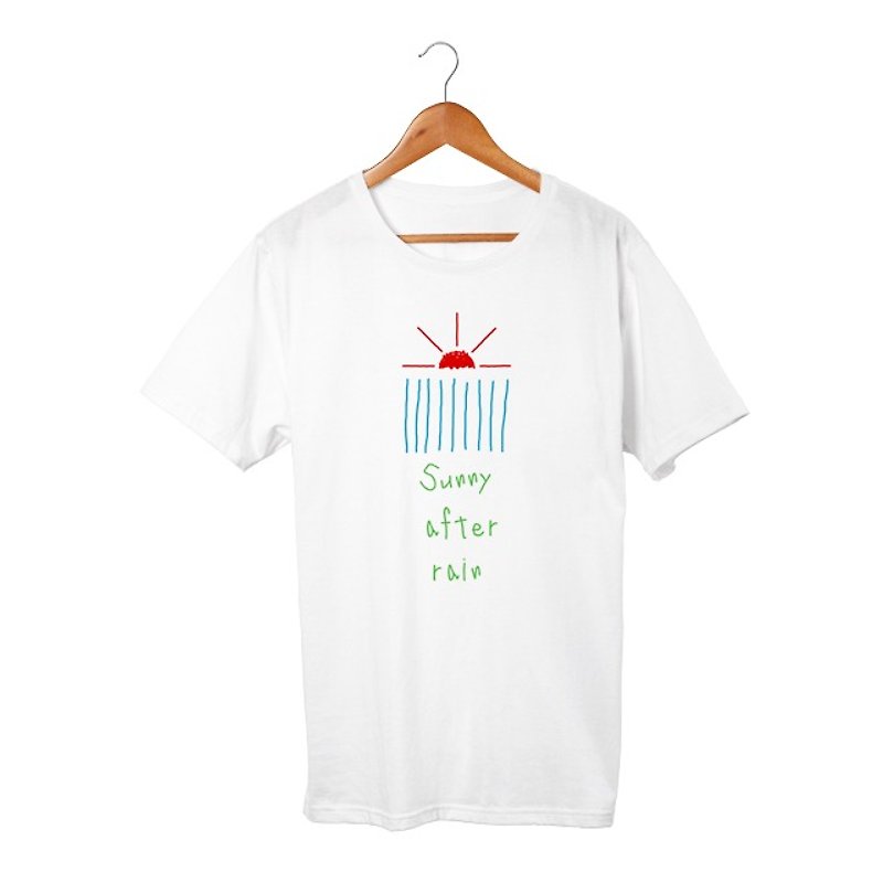 Sunny after rain T-shirt - 帽T/大學T - 其他材質 