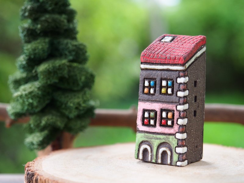 【彩繪村 Colorful Village 】- 手繪童話小陶屋-拱門/售完不再補 - 擺飾/家飾品 - 其他材質 