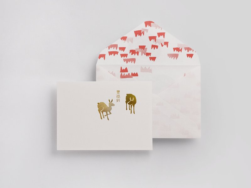 Great auspicious day HAO life_Taiwan kindness Fenglu to universal card - Cards & Postcards - Paper White