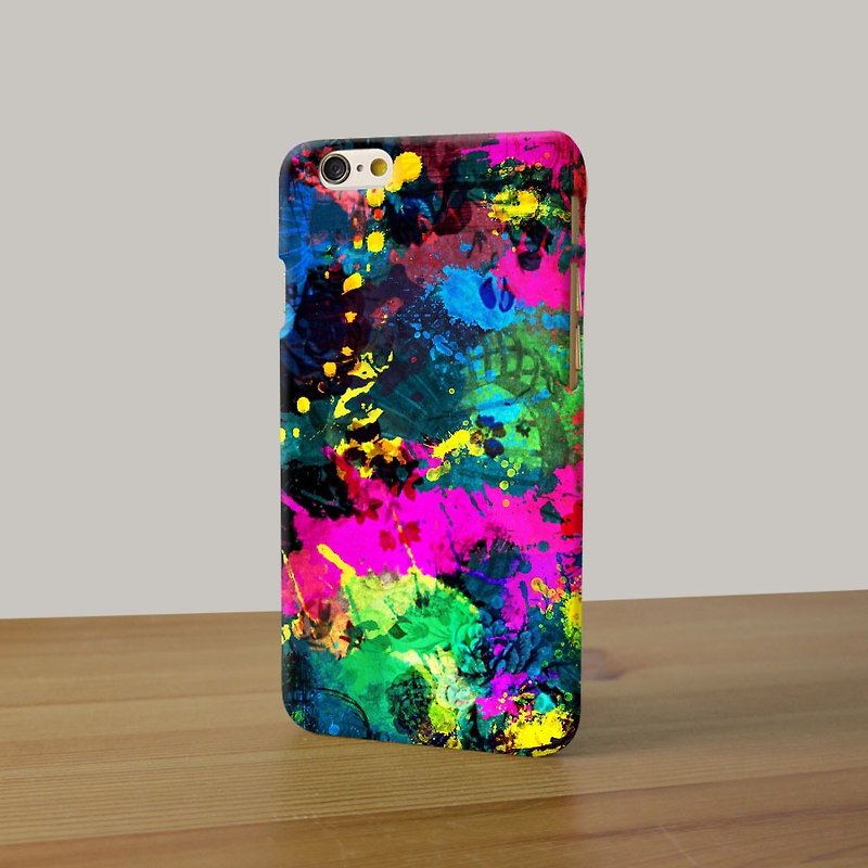 Abstract Art pattern vivid 88 3D Full Wrap Phone Case, available for  iPhone 7, iPhone 7 Plus, iPhone 6s, iPhone 6s Plus, iPhone 5/5s, iPhone 5c, iPhone 4/4s, Samsung Galaxy S7, S7 Edge, S6 Edge Plus, S6, S6 Edge, S5 S4 S3  Samsung Galaxy Note 5, Note 4, N - Phone Cases - Plastic Multicolor