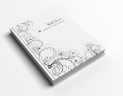 𝓦𝓮𝓵𝓴𝓲𝓷 洛可可草莓手工書 洛可可草莓 WELKIN手創 手工書/筆記本/手帳/日記本 荊棘蔓延