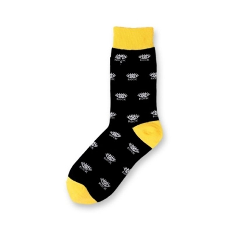 女孩寓所 :: 韓國襪子品牌CORNSOX – Music系列:Rock大眼睛-黑色 - Socks - Other Materials Black