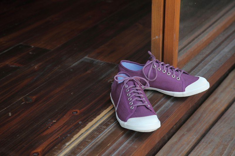 Southgate Nam Theun machine mouth PURE- vintage violet (remaining JAP24.5 = EUR38) shoes autumn breath National Taiwan Ichiban - รองเท้าลำลองผู้หญิง - วัสดุอื่นๆ สีม่วง