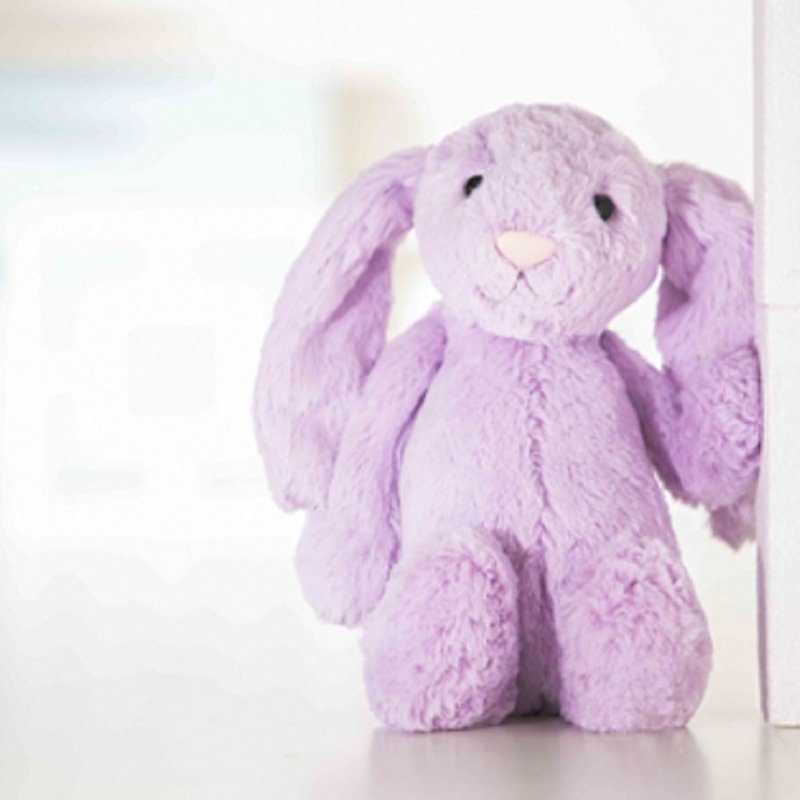 Jellycat Bashful Hyacinth Bunny 31cm - ตุ๊กตา - เส้นใยสังเคราะห์ สีม่วง