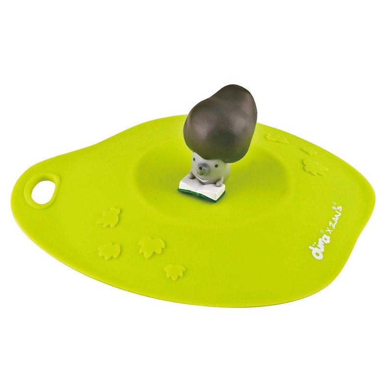 duma閱讀防漏杯蓋 ( 綠色:用力讀 ) - 茶具/茶杯 - 矽膠 多色