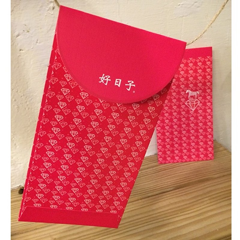Good day} オリジナルデザインの赤い封筒袋_good dayすぐに - その他 - 紙 レッド